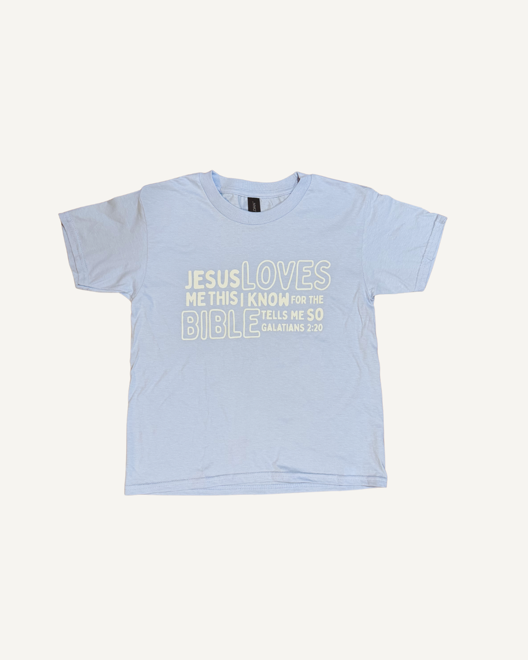 Jesus Loves Me Toddler Tee – Soft, Comfy, Faith-Inspired Shirt for Kids