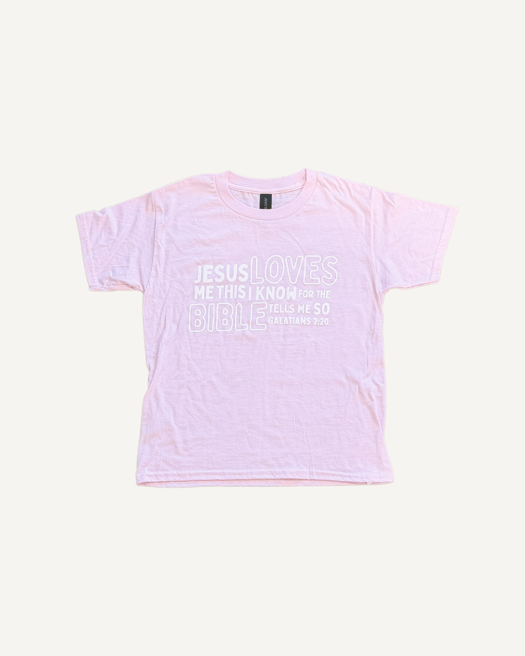 Jesus Loves Me Toddler Tee – Soft, Comfy, Faith-Inspired Shirt for Kids
